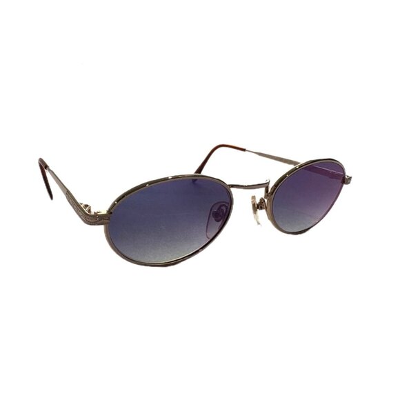 Vintage American Safety Round Sunglasses in Gold main image 7